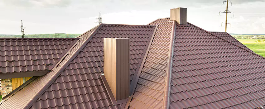 Residential Chimney Flashing Restoration in Manchester, CT
