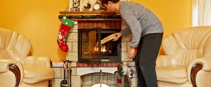 Gas to Wood-Burning Fireplace Conversion Services in Manchester, Connecticut