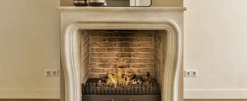 Vintage-style Fireplace Redesign in Manchester, Connecticut