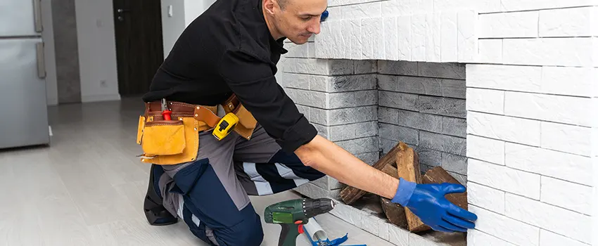 Fireplace Damaged Damper Frame Repair Services in Manchester, Connecticut
